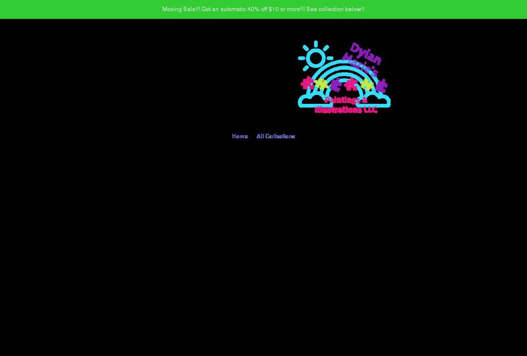 dylanmariellc.com shopify website screenshot