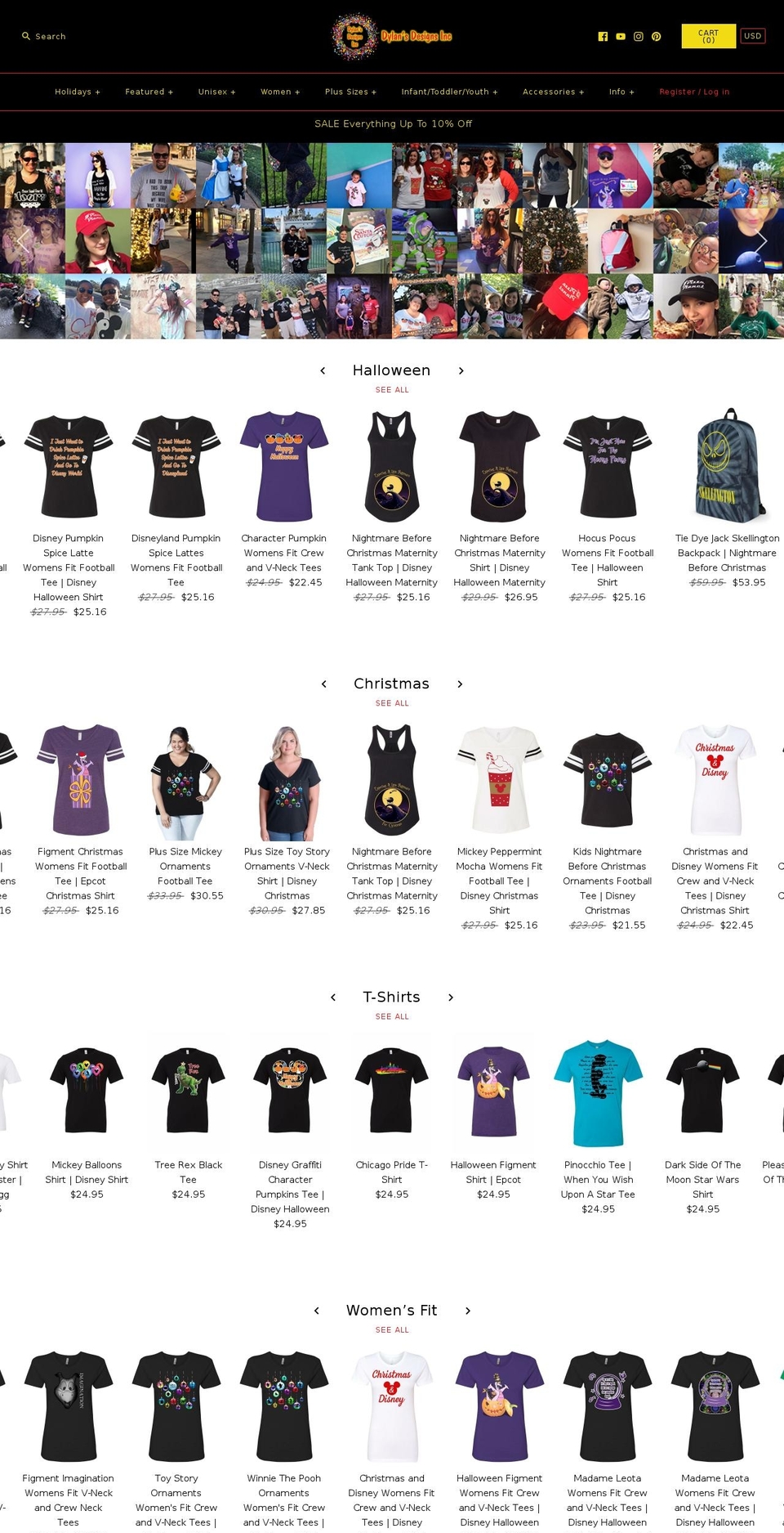 dylanshop.net shopify website screenshot
