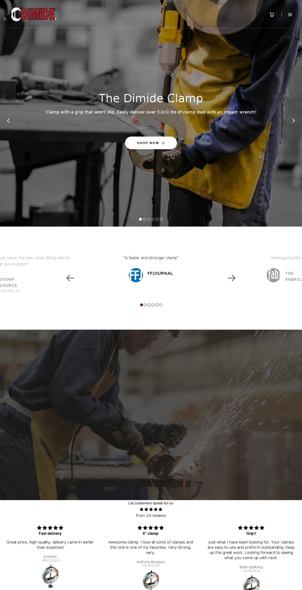 dymide.com shopify website screenshot