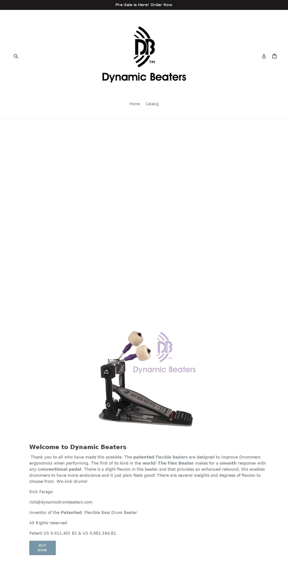 dynaflexbeater.com — Shopify storefront screenshot