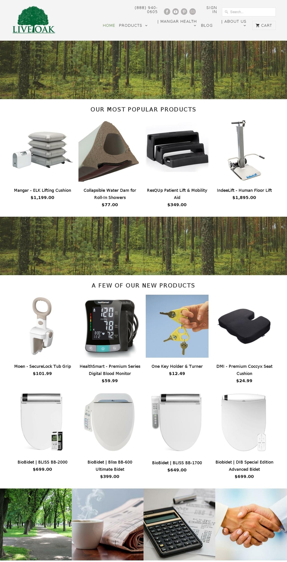 dynamic-living.com — Shopify storefront screenshot