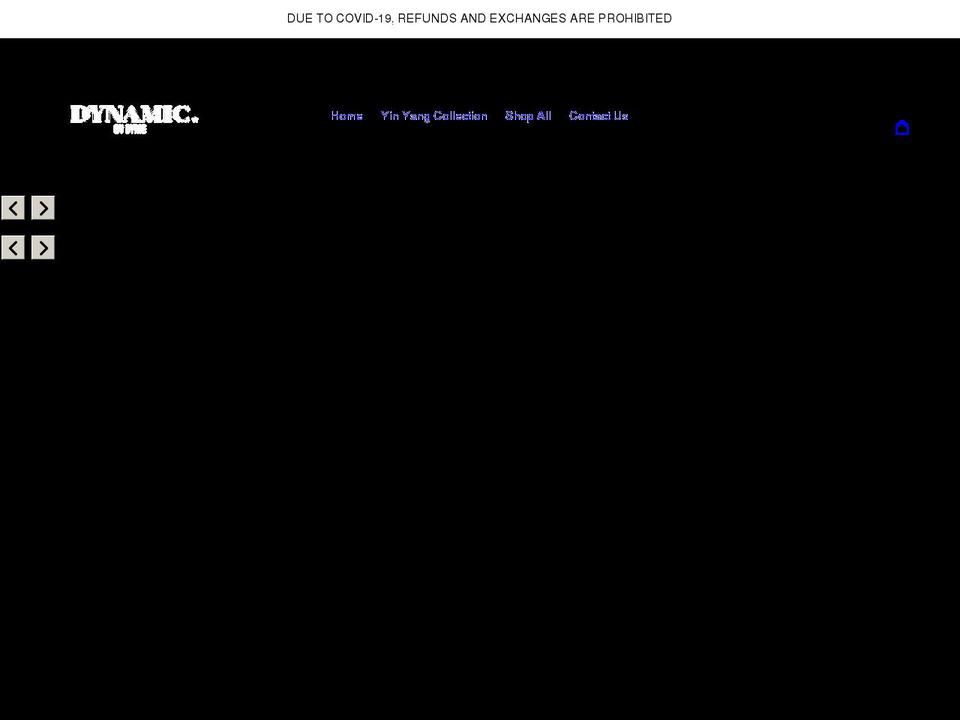 dynamicbydyme.com shopify website screenshot