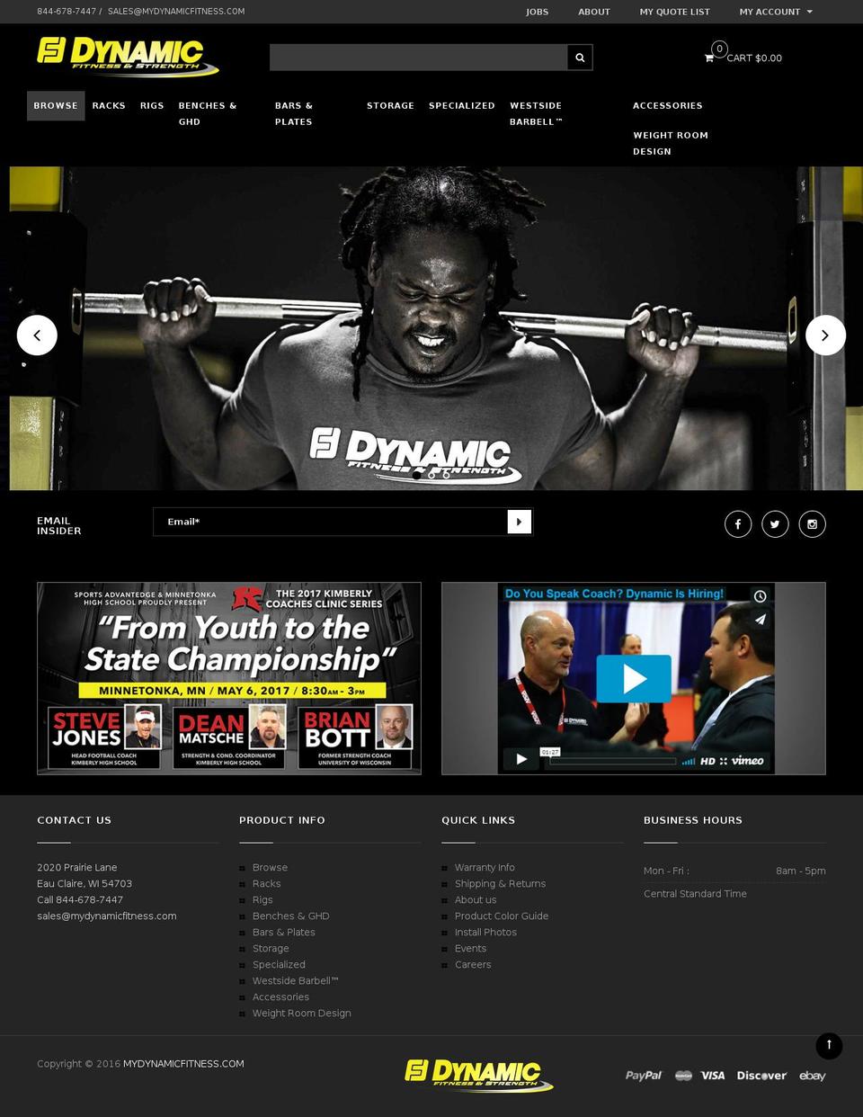 sp-janshop-home1 Shopify theme site example dynamicfitnessandstrength.com