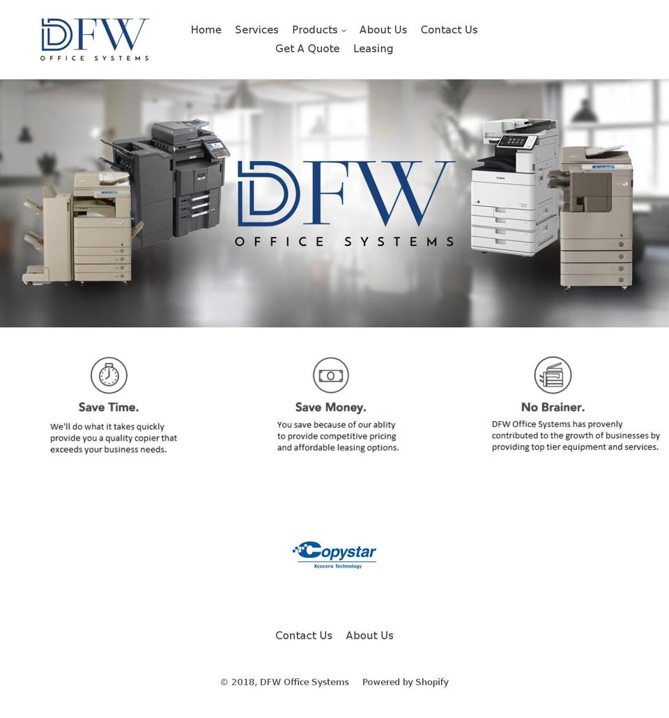 dynatrolofficetechnologies.com — Shopify storefront screenshot
