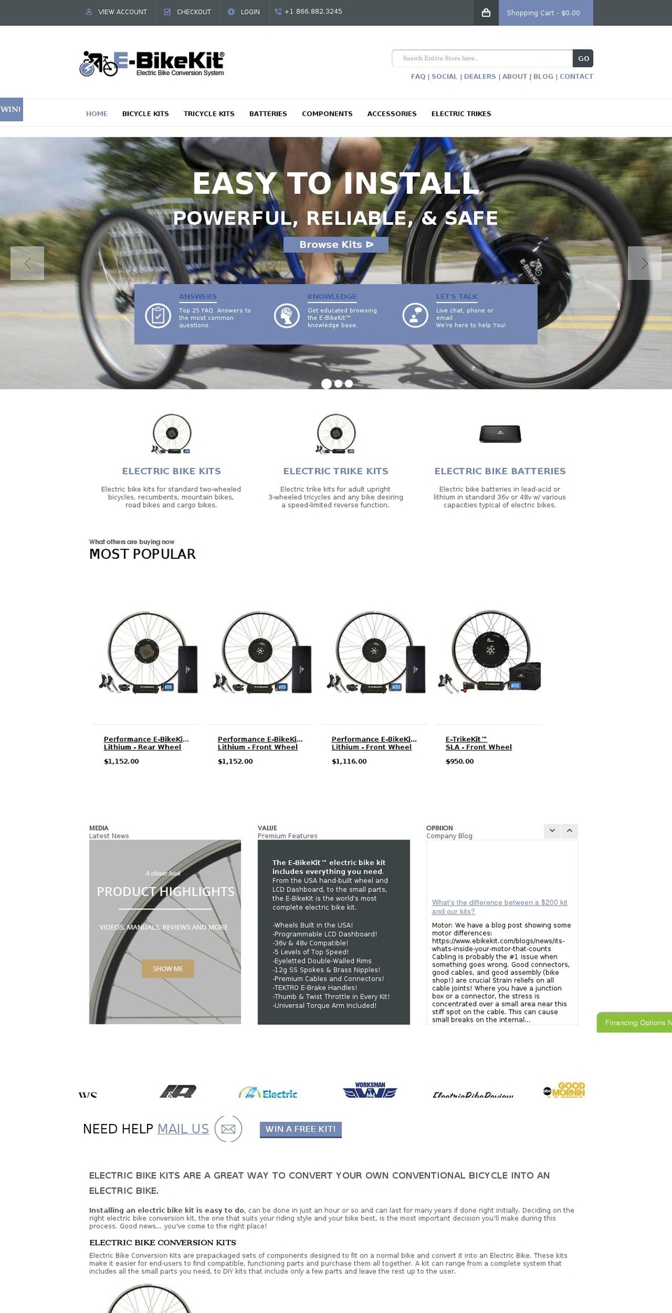 New Team Page: 10-Mar-17 Shopify theme site example e-bikekit.cn