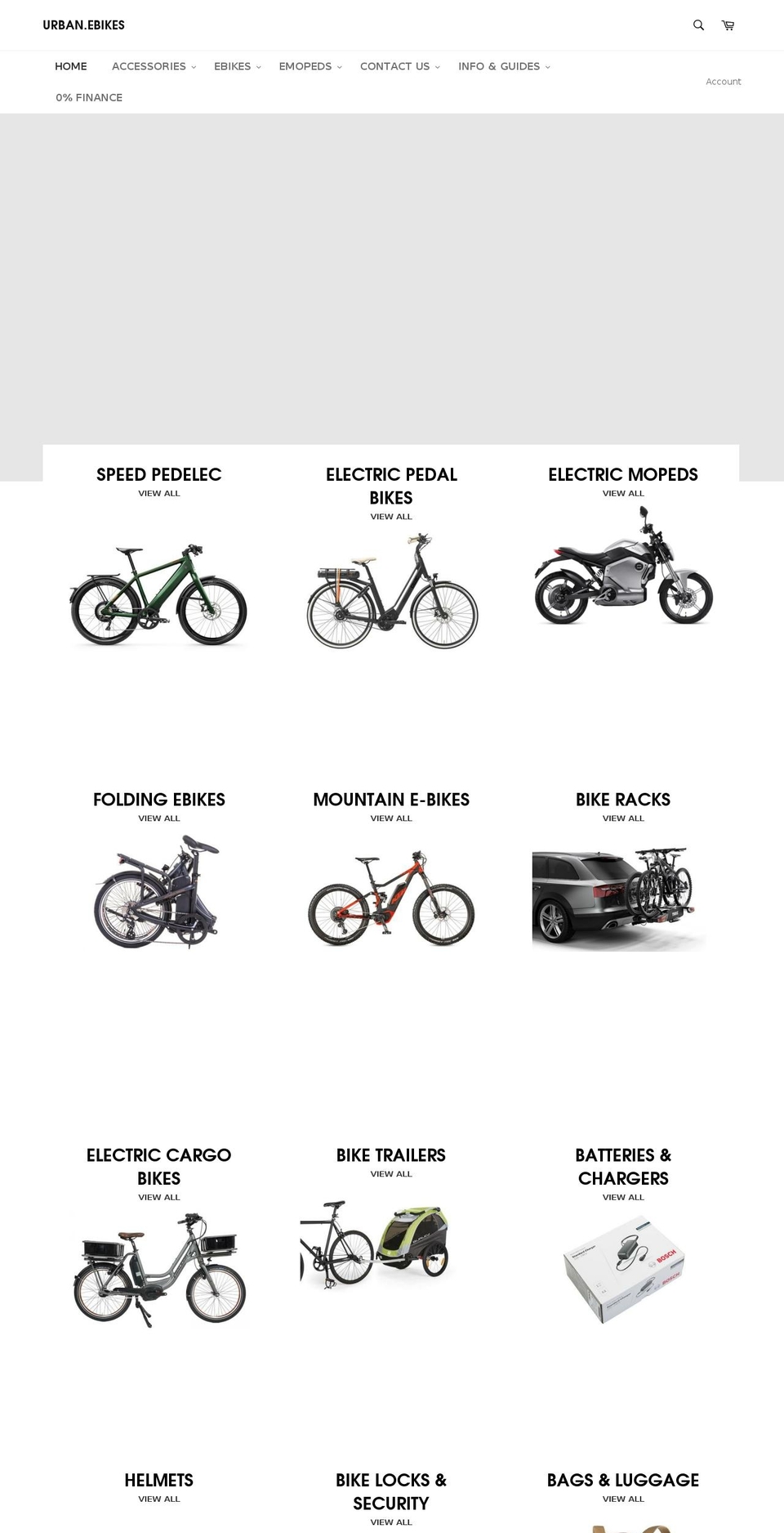 e-bikesforsale.com shopify website screenshot