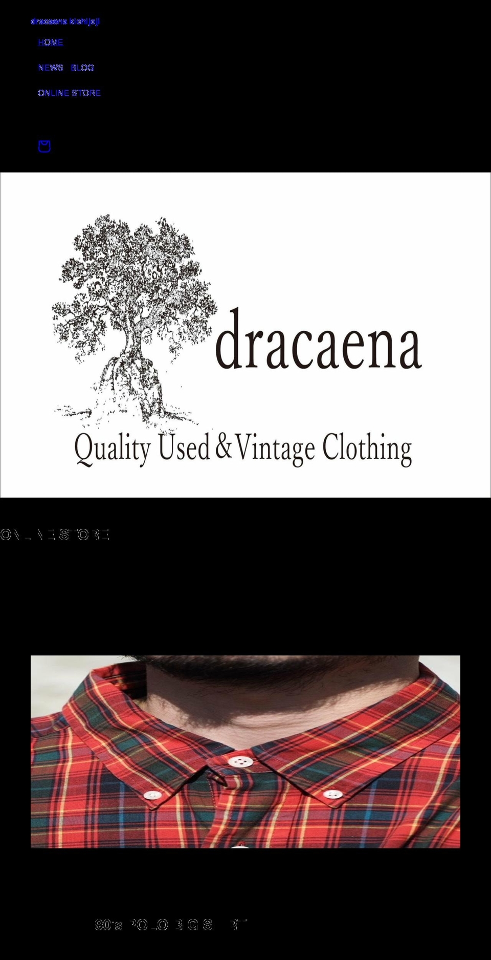 e-dracaena.net shopify website screenshot