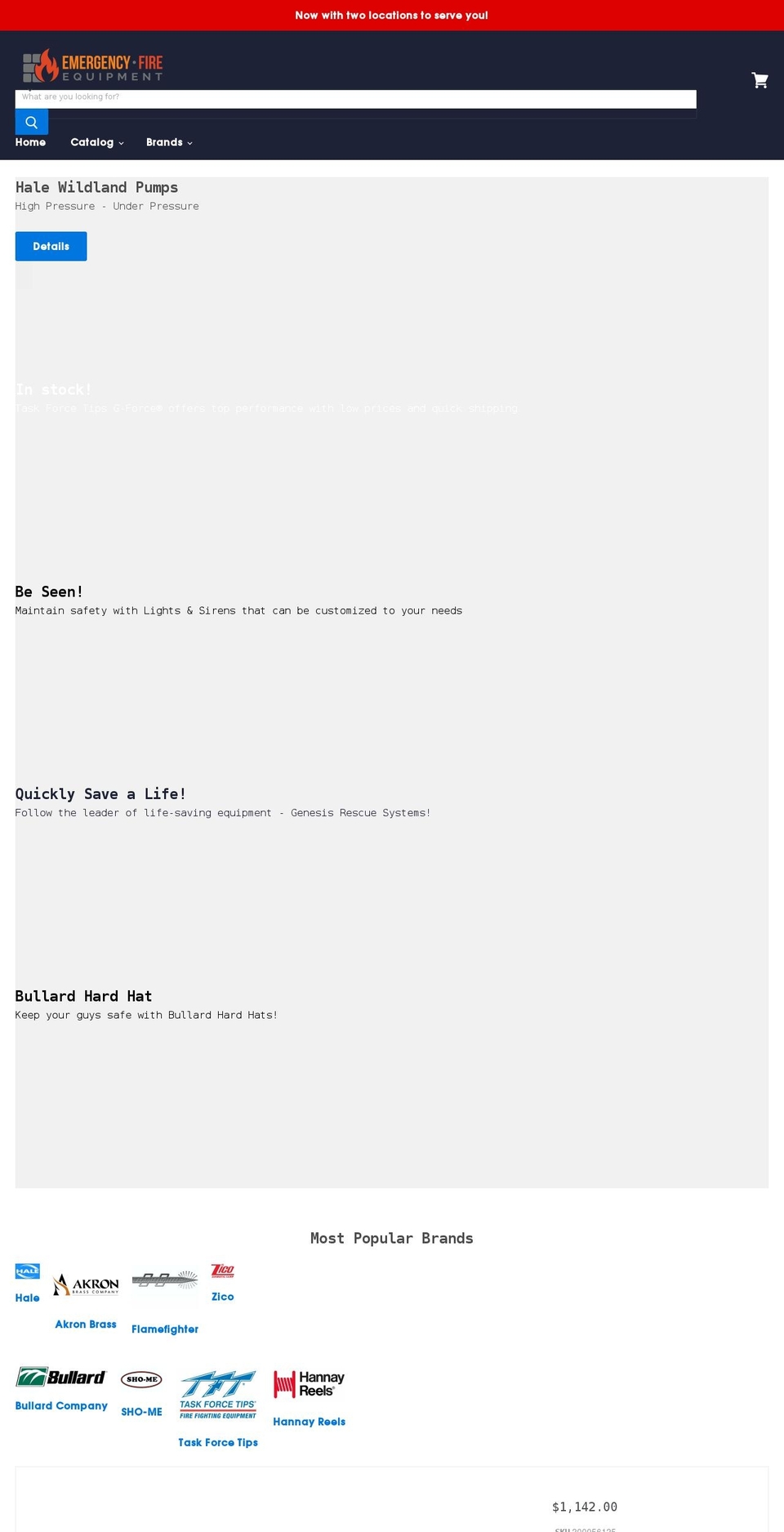 e-fire.com shopify website screenshot