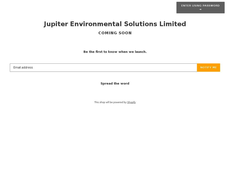 e-jupiter.com — Shopify storefront screenshot