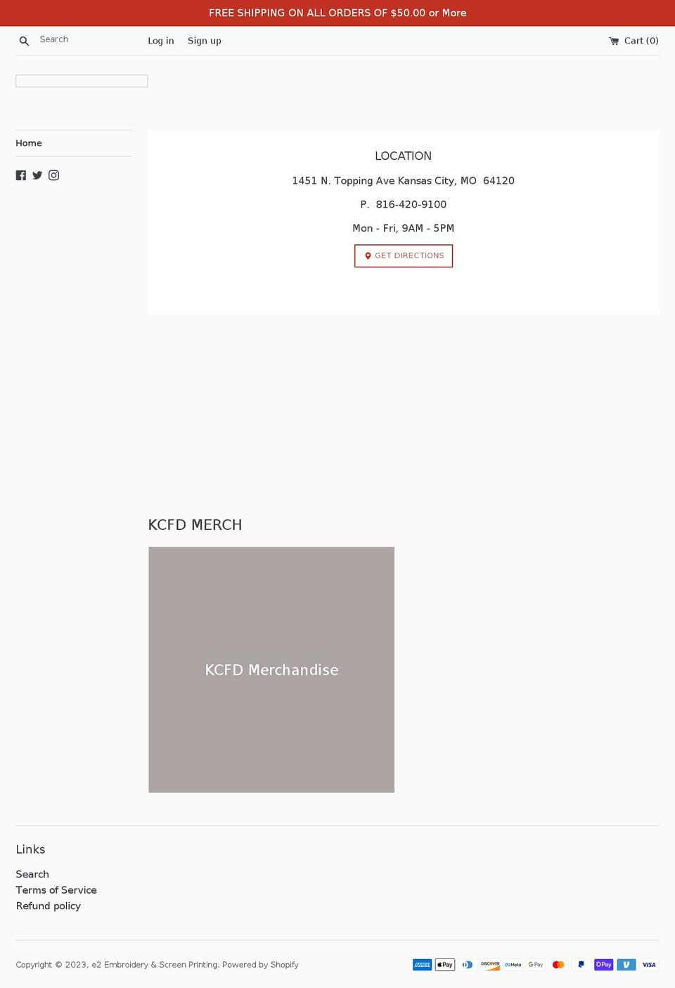 e2embroidery.myshopify.com shopify website screenshot