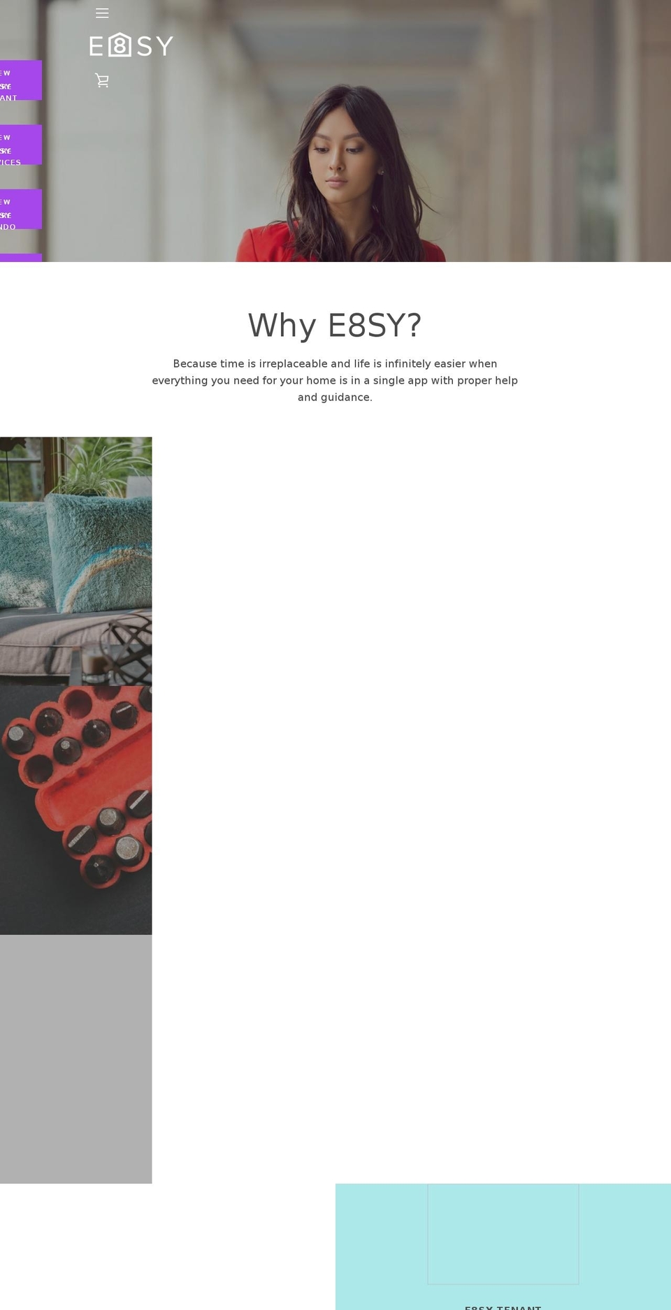 e8sy.com — Shopify storefront screenshot