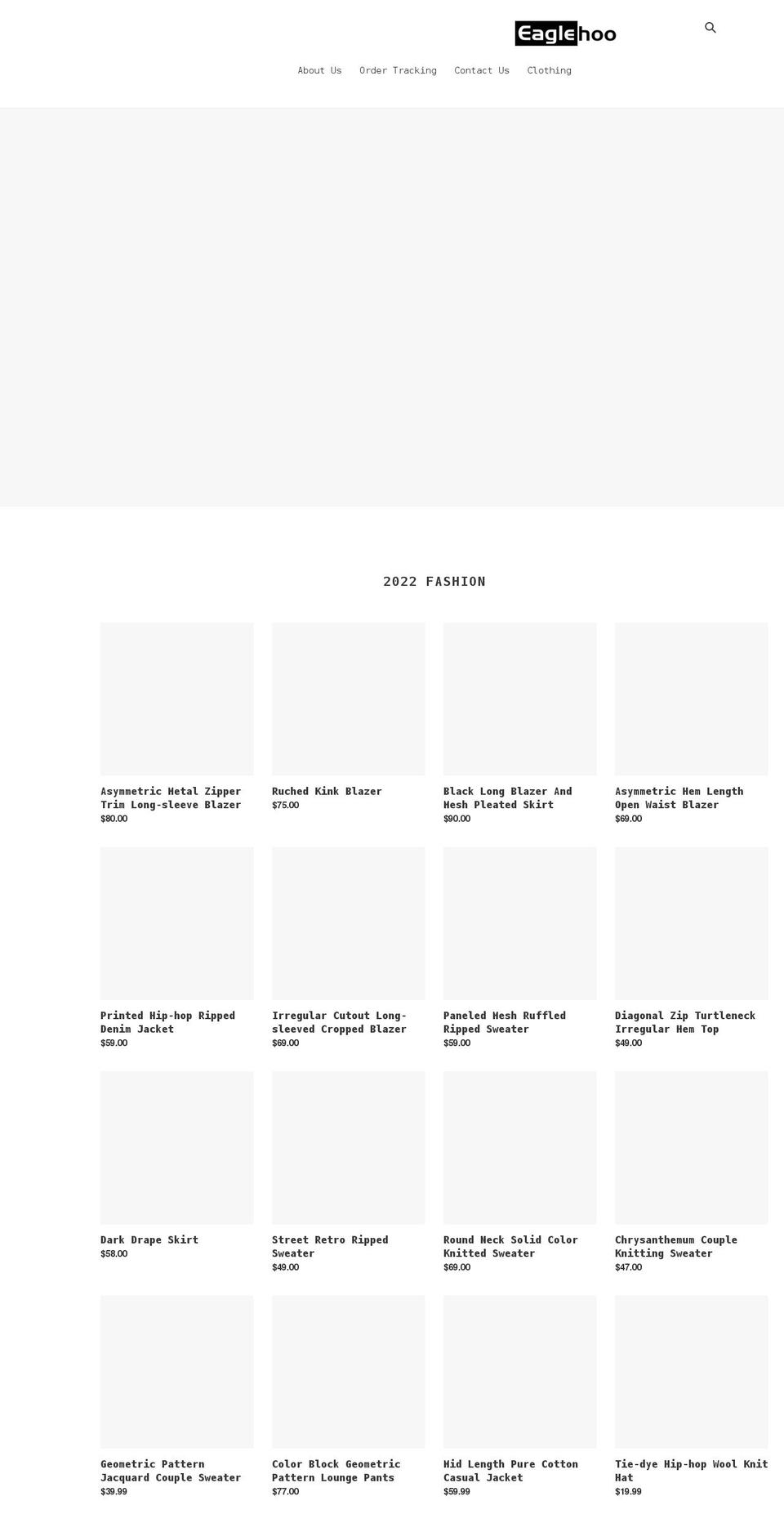 eaglehoo.com shopify website screenshot
