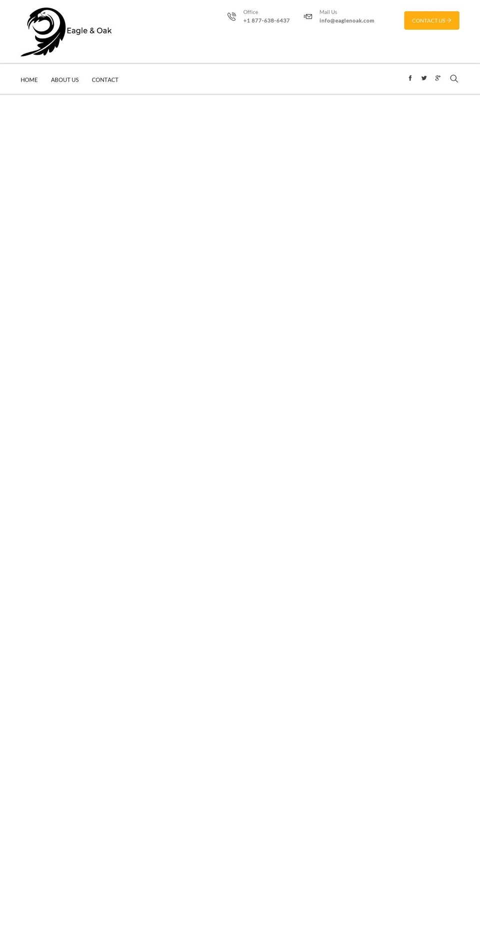 eaglenoak.com — Shopify storefront screenshot