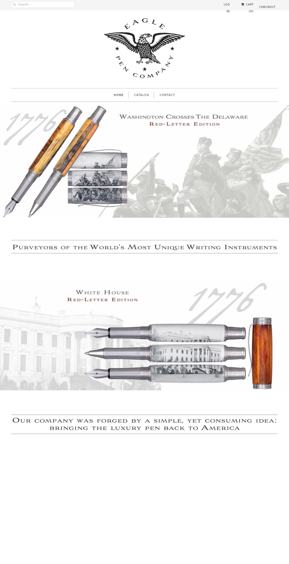 eaglepens.com shopify website screenshot