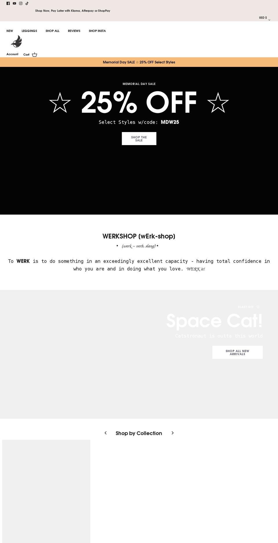 eaglerockwerkshop.com — Shopify storefront screenshot