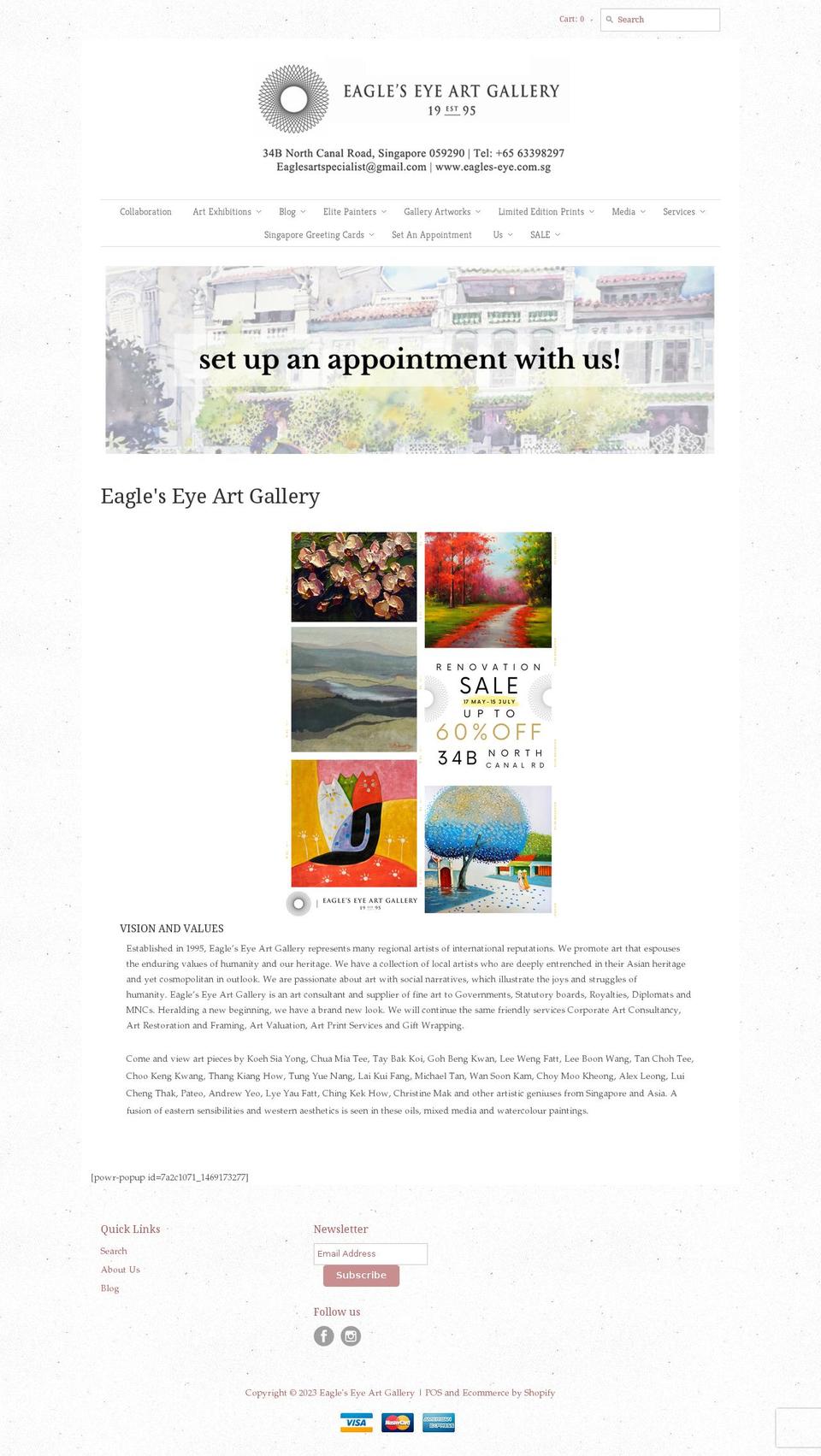 eagles-eye.com.sg shopify website screenshot