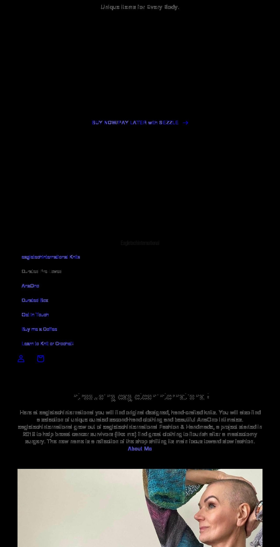 eagletechinternational.com shopify website screenshot