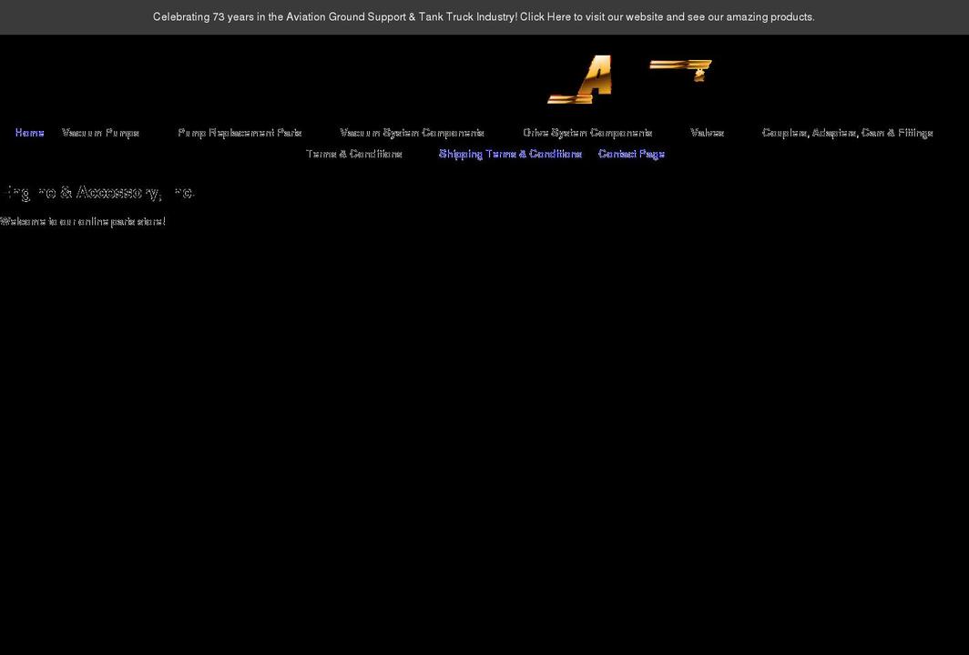 eamparts.com shopify website screenshot