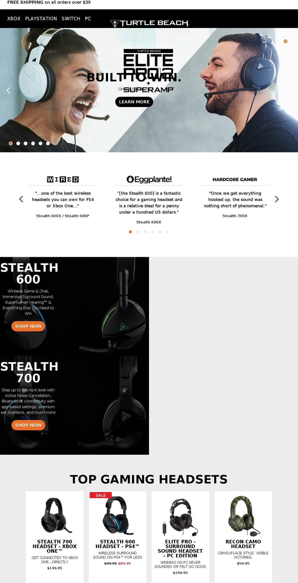 PROD Shopify theme site example earforcei10.com