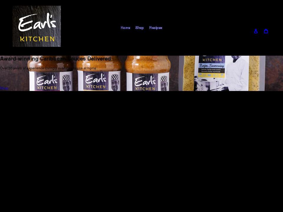 earlskitchen.cymru shopify website screenshot