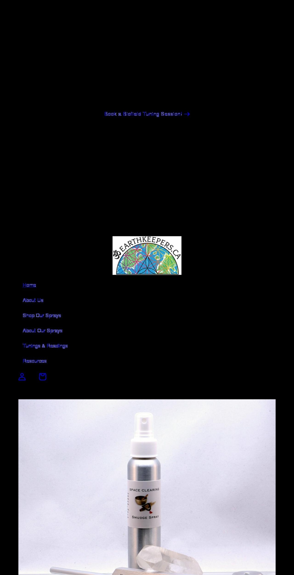 earthkeepers.ca shopify website screenshot