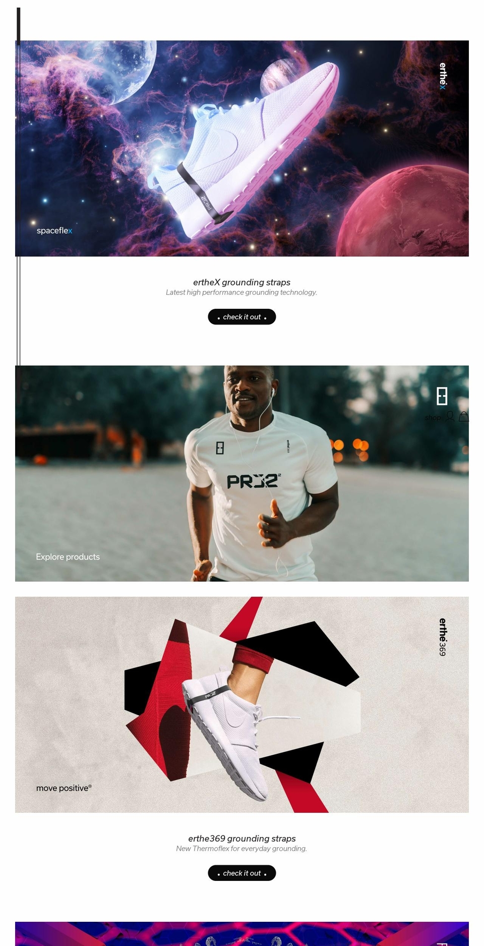 earthling3shop.com — Shopify storefront screenshot