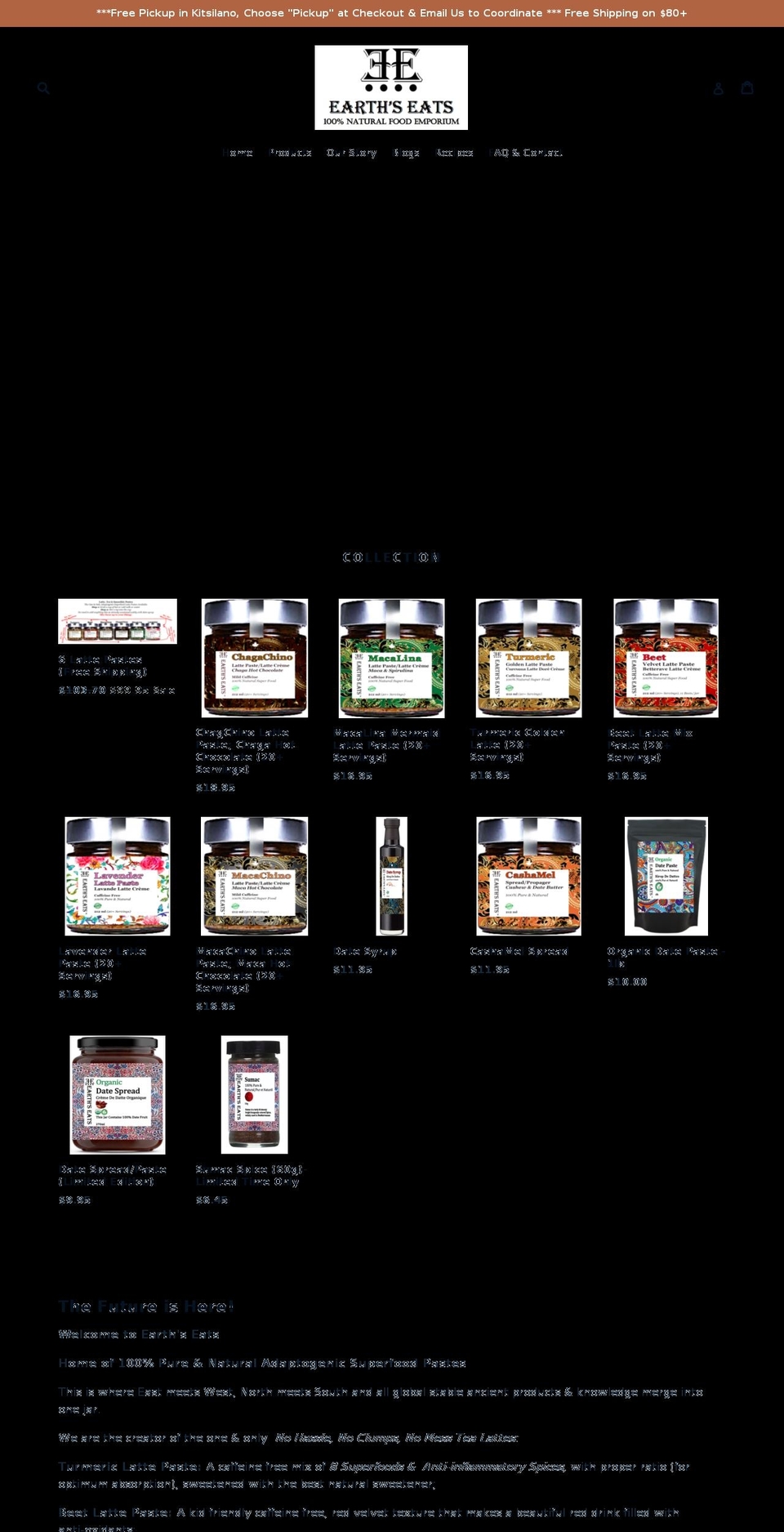 earthseats.com — Shopify storefront screenshot