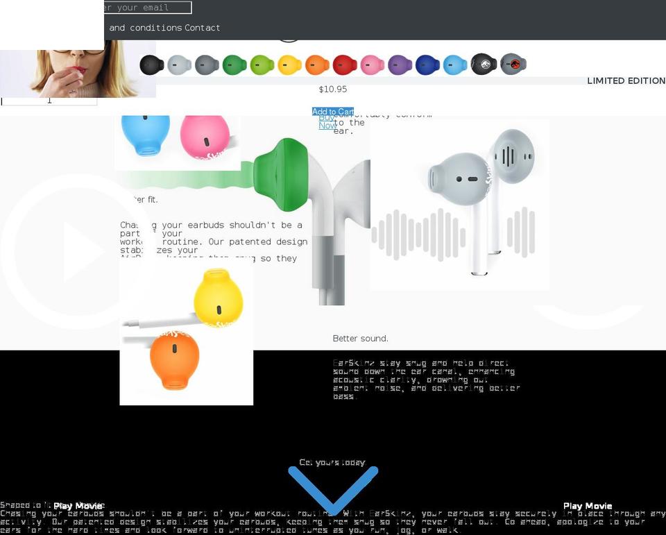 easkinz.com shopify website screenshot