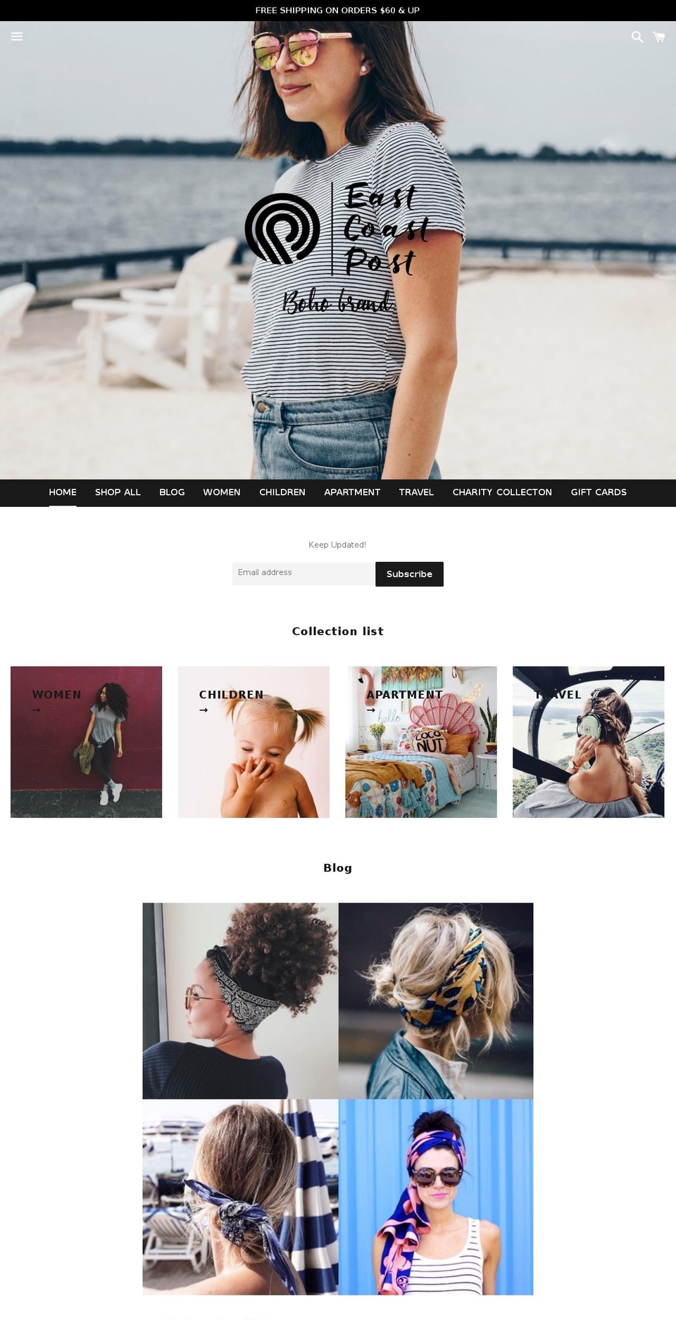 eastcoastpost.com — Shopify storefront screenshot