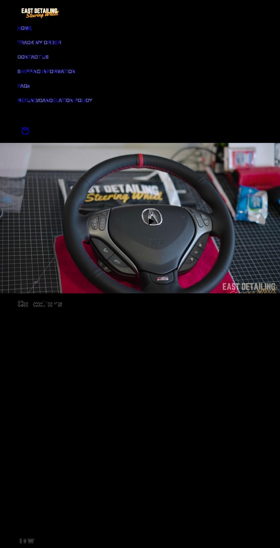 eastdetailing.com shopify website screenshot