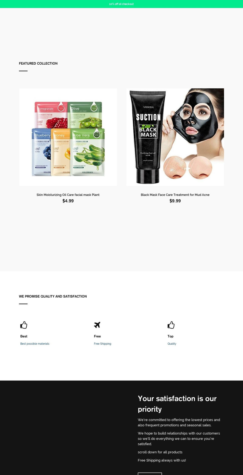 eastdose.com — Shopify storefront screenshot