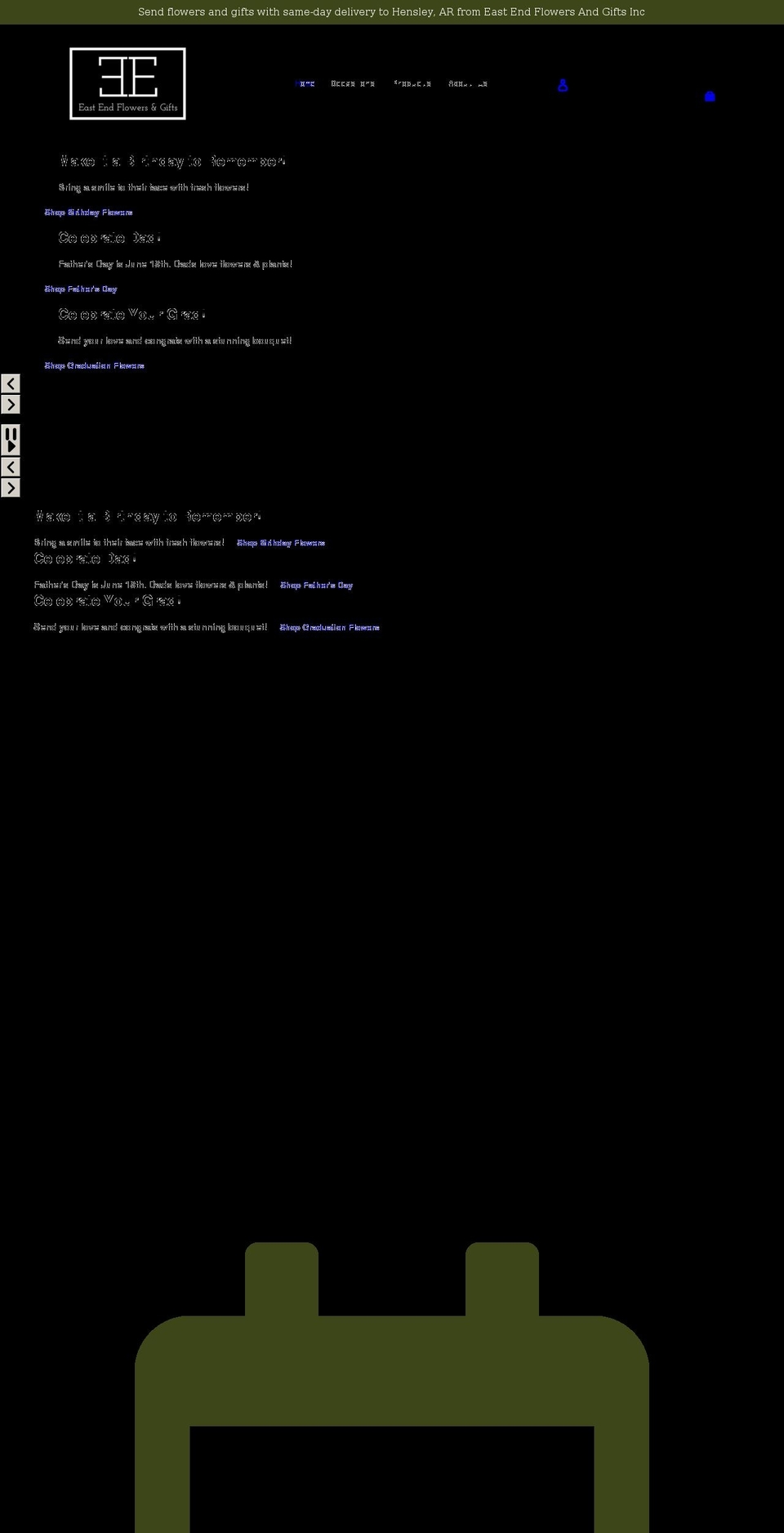 mol-standard- Shopify theme site example eastendflowersngifts.com