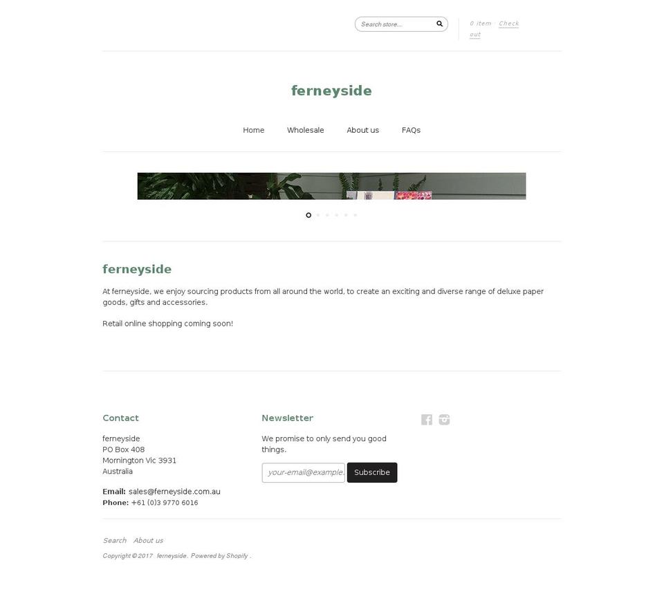 eastendstationery.com.au shopify website screenshot