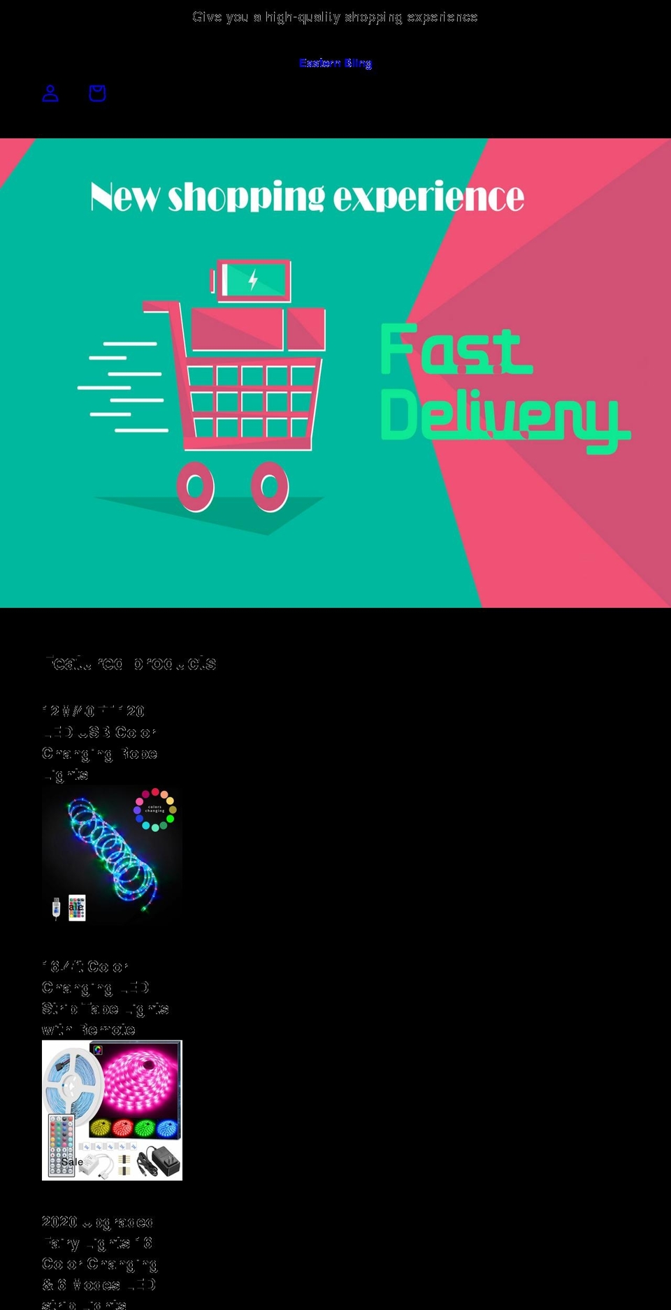 easternbling.com shopify website screenshot
