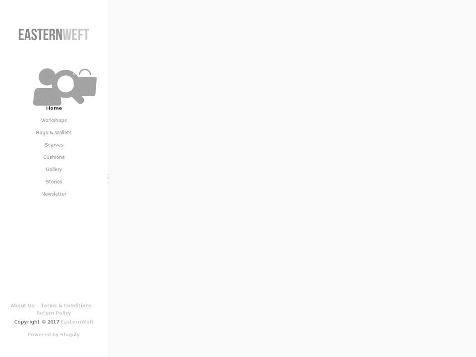 easternweft.com shopify website screenshot