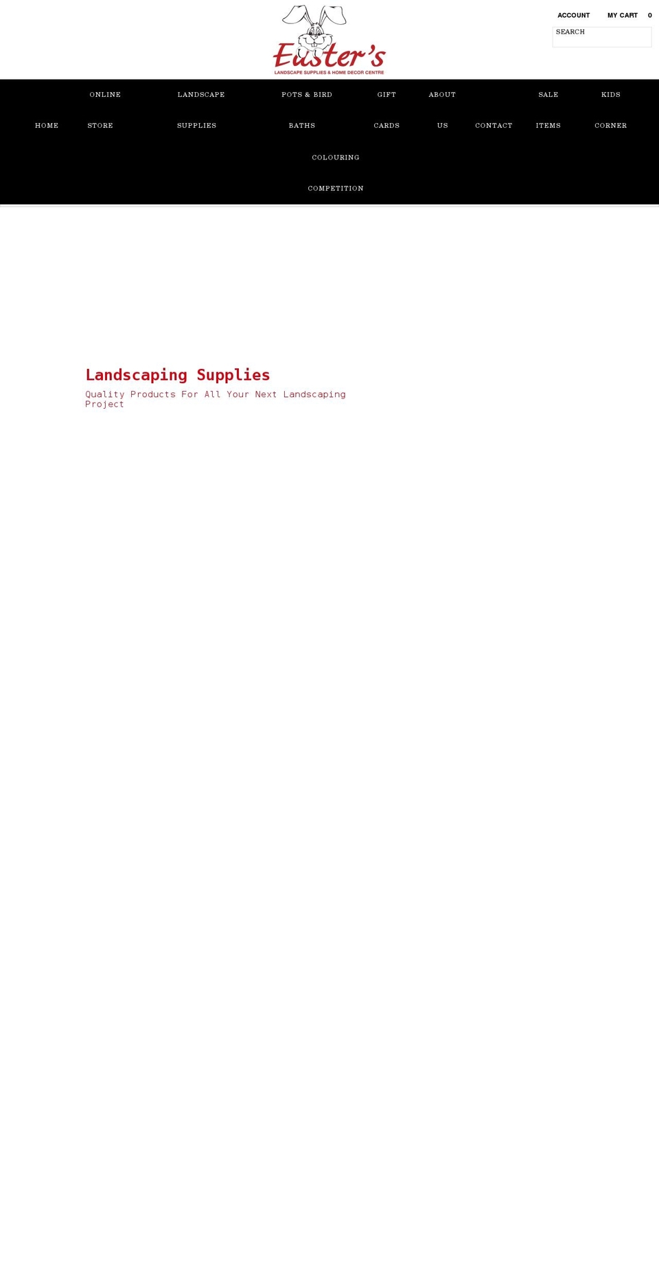 easters.com.au shopify website screenshot