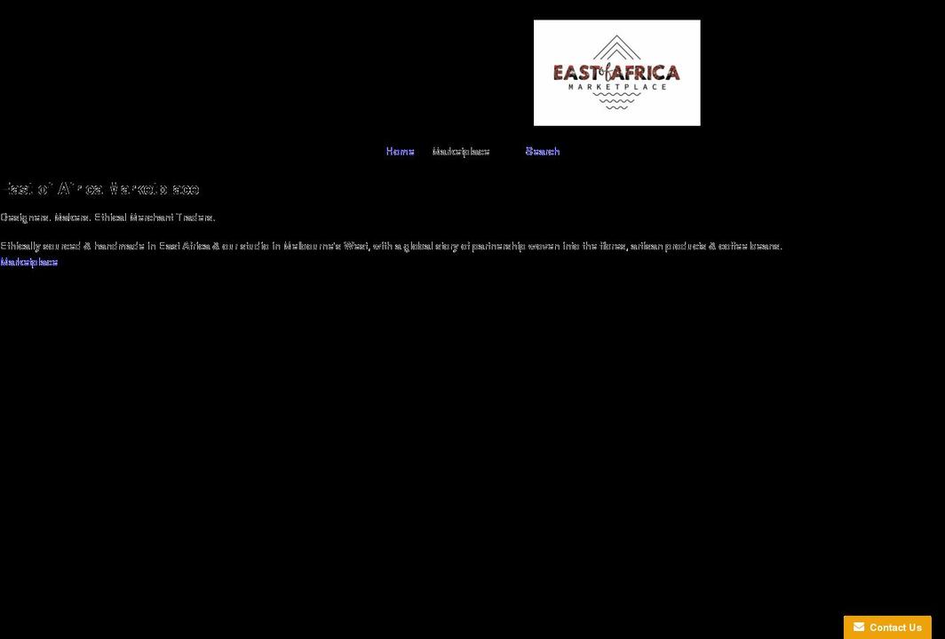 eastofafrica.com.au shopify website screenshot