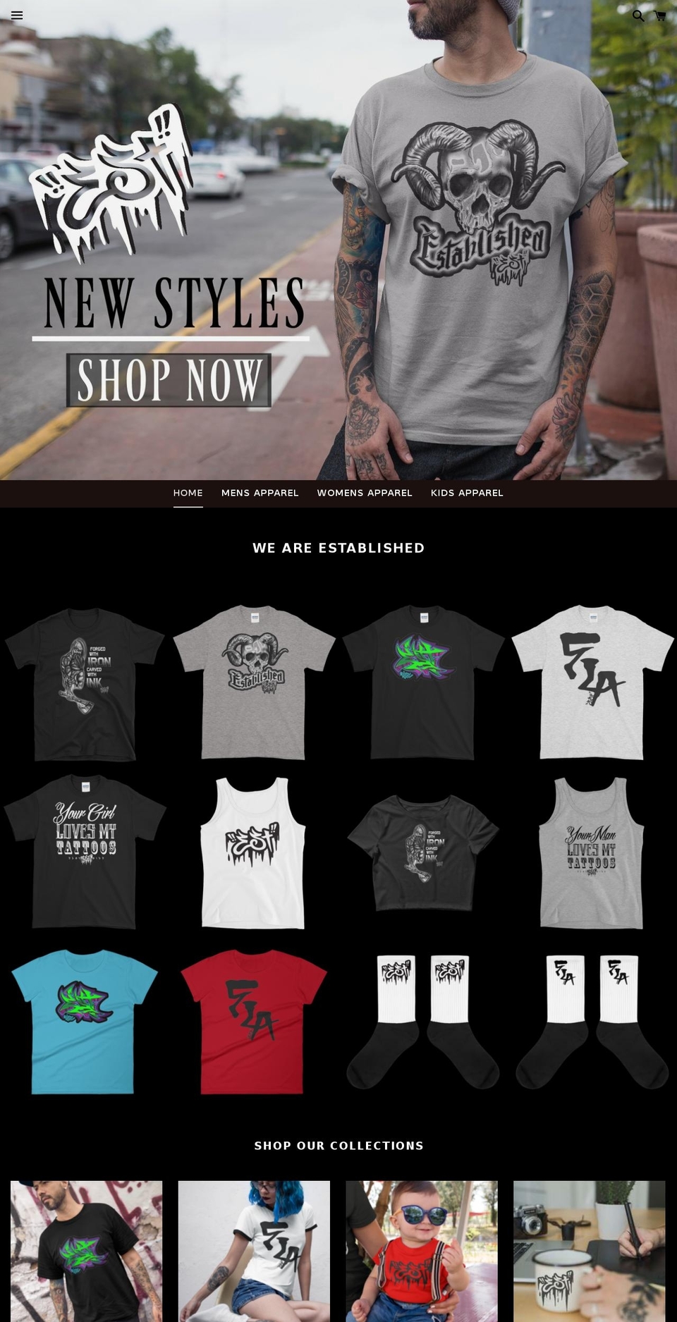 eastsidetat.com shopify website screenshot