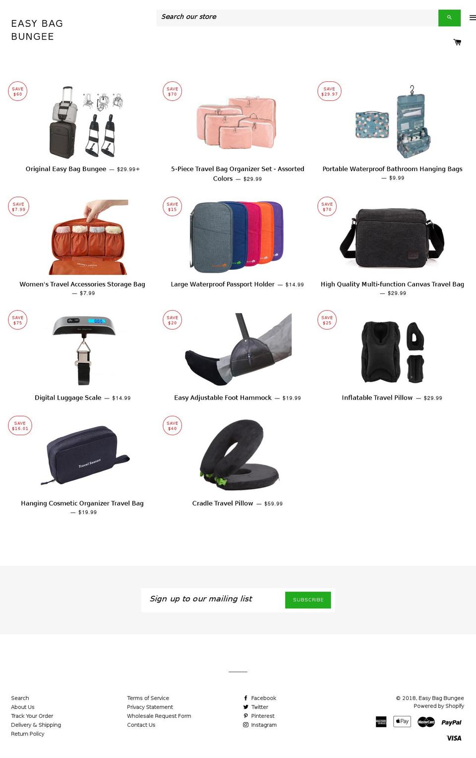 freeship-style-theme-2-10-2017 Shopify theme site example easybagbungee.com