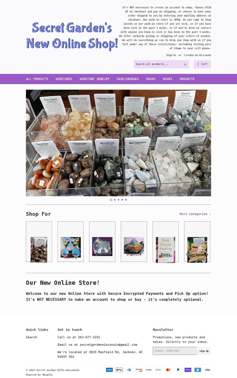 easycrystalhealing.com shopify website screenshot