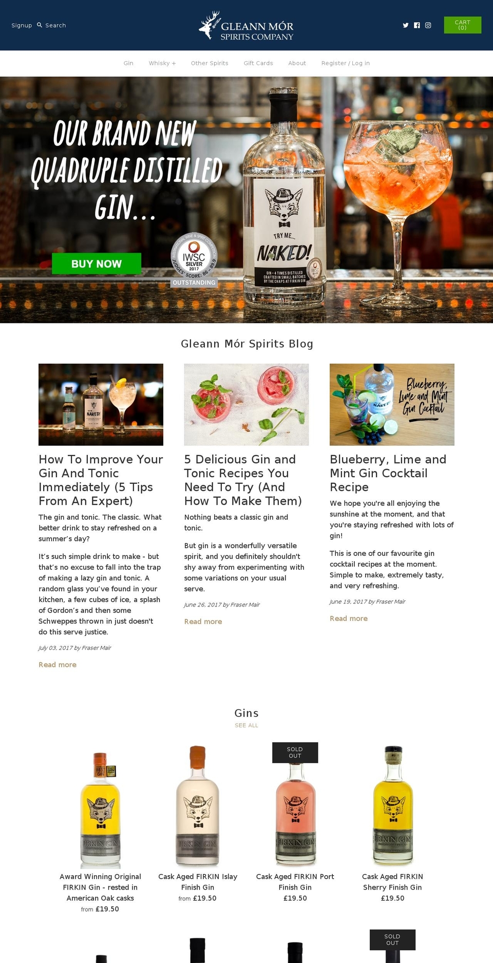easydrinkingwhisky.com shopify website screenshot
