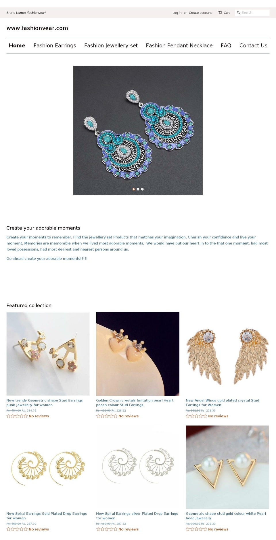 easyfaind.com — Shopify storefront screenshot