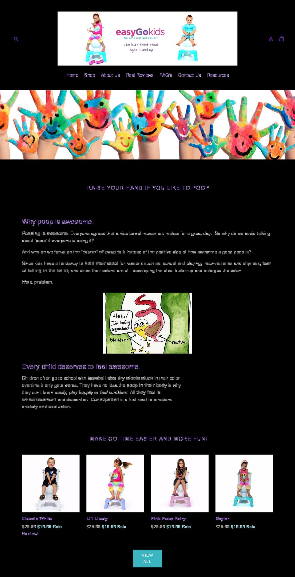 easygokids.com shopify website screenshot