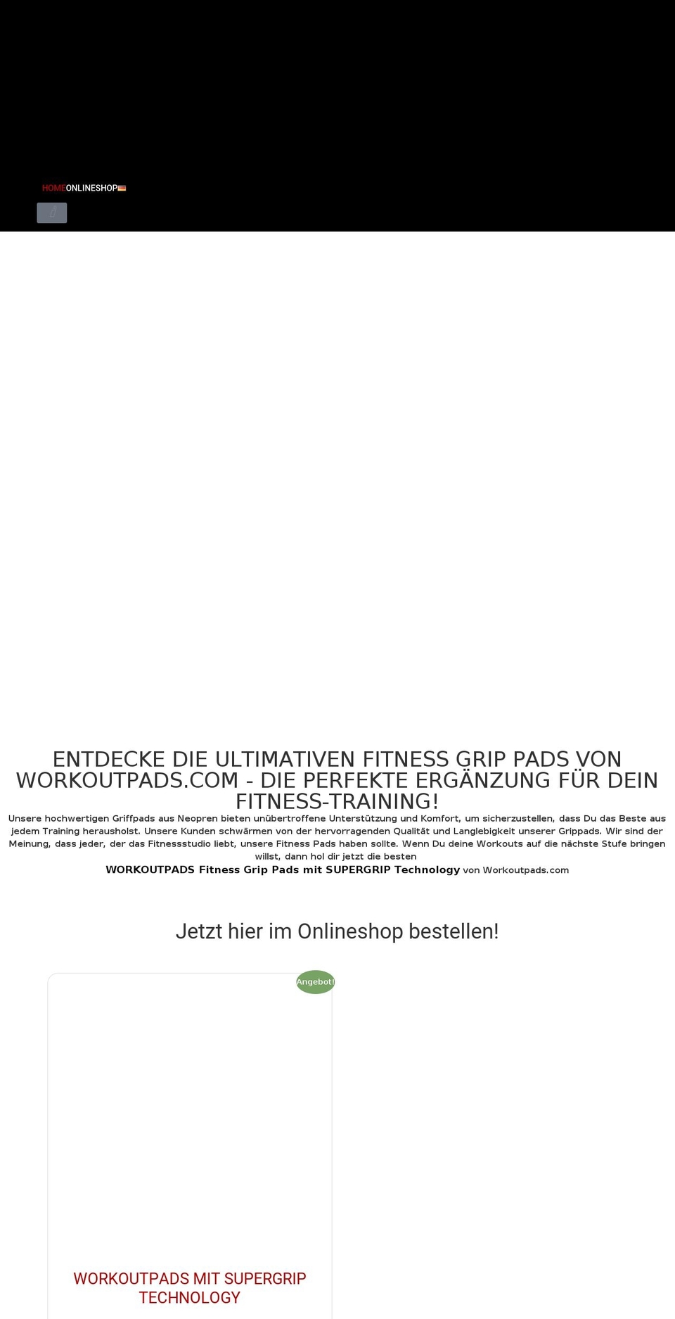 easygripsport.com — Shopify storefront screenshot