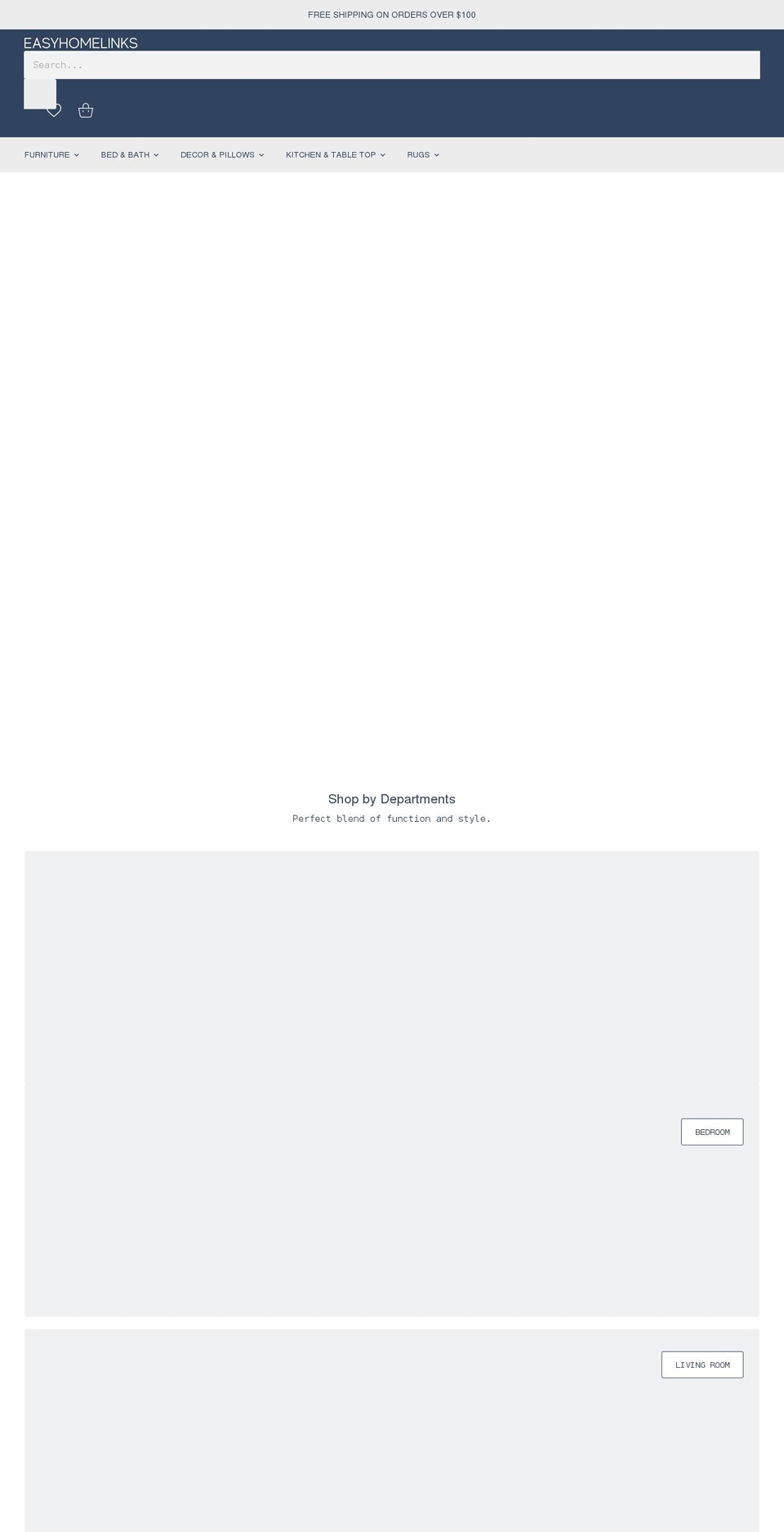 Ramnati v Shopify theme site example easyhomelinks.com