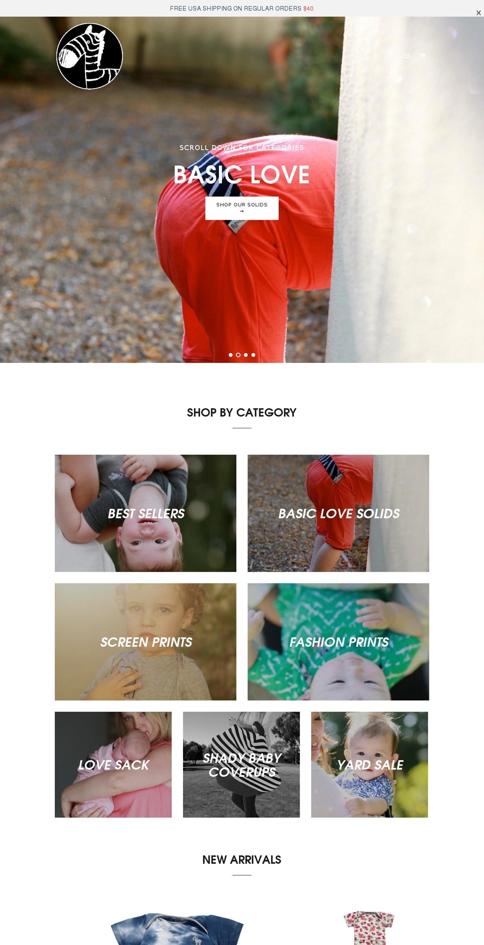 easyinfant.com — Shopify storefront screenshot