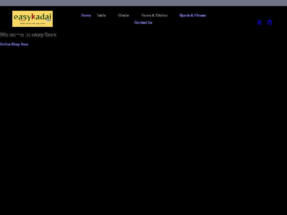 easykadai.com shopify website screenshot