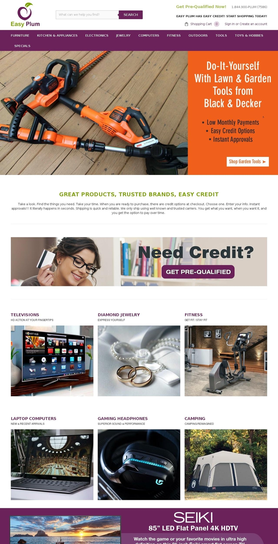 easyplum.com shopify website screenshot