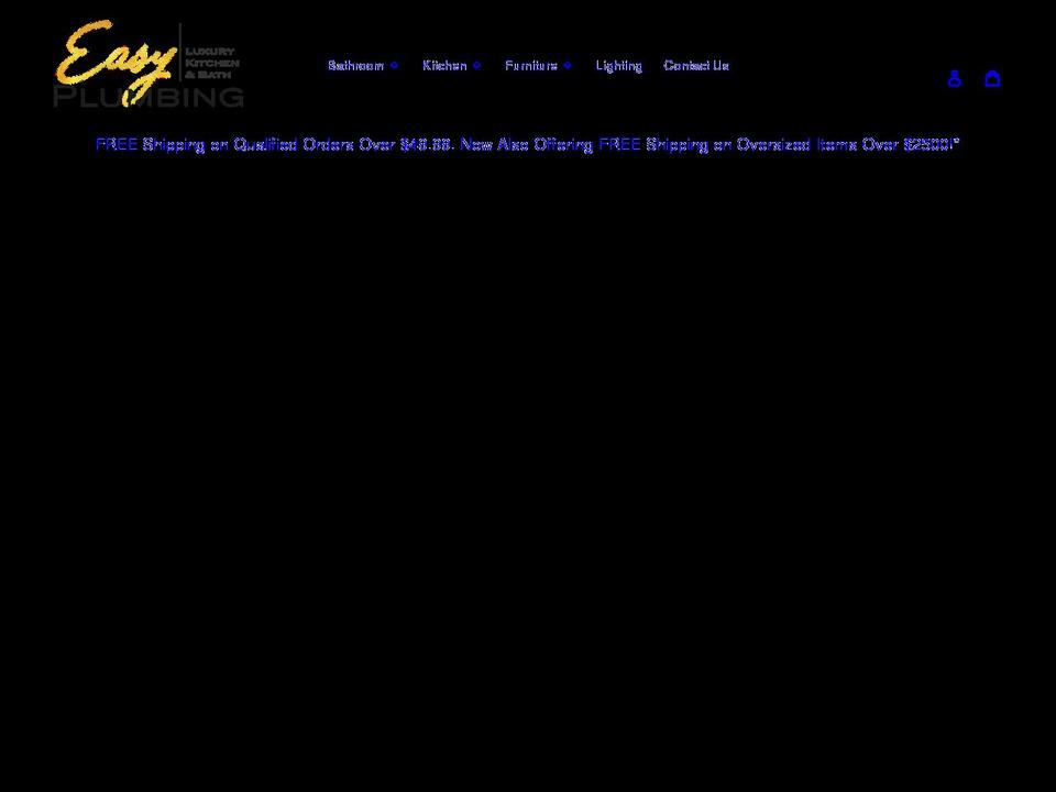 easyplumbing.com shopify website screenshot