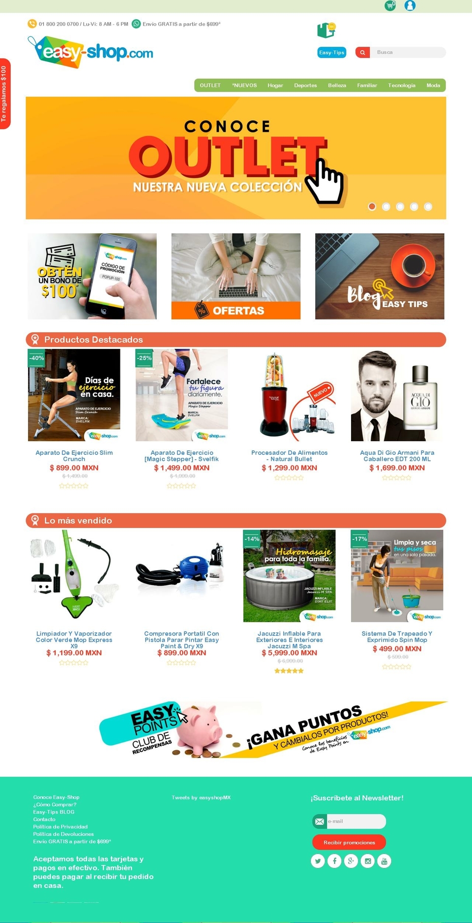 easyshopinternacional.com shopify website screenshot